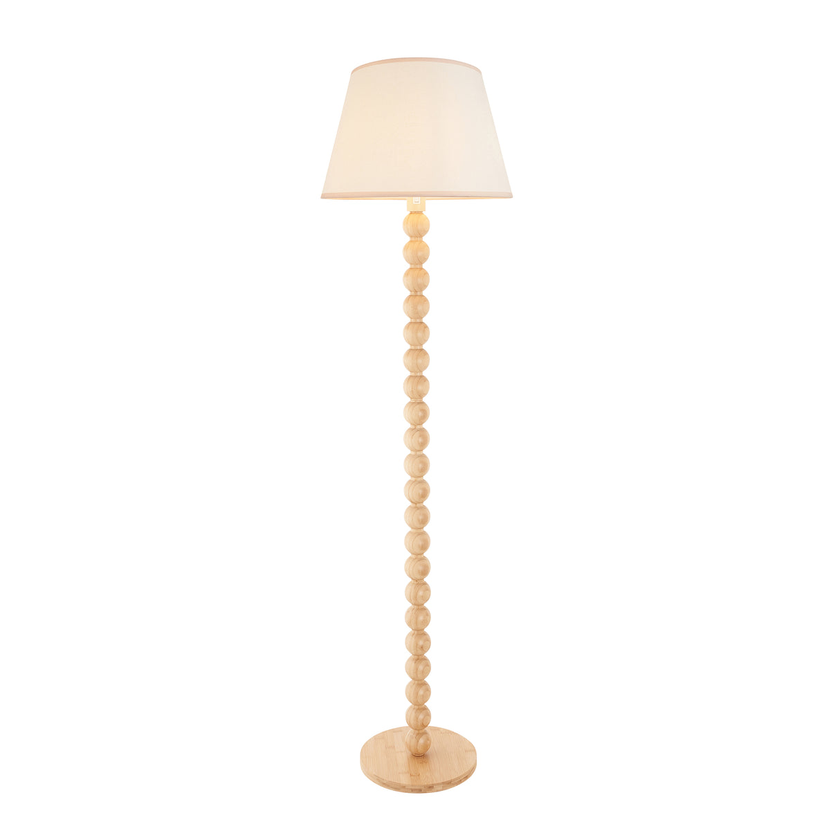 Cane & Ivy 40cm Vintage white shade - Comet Lighting