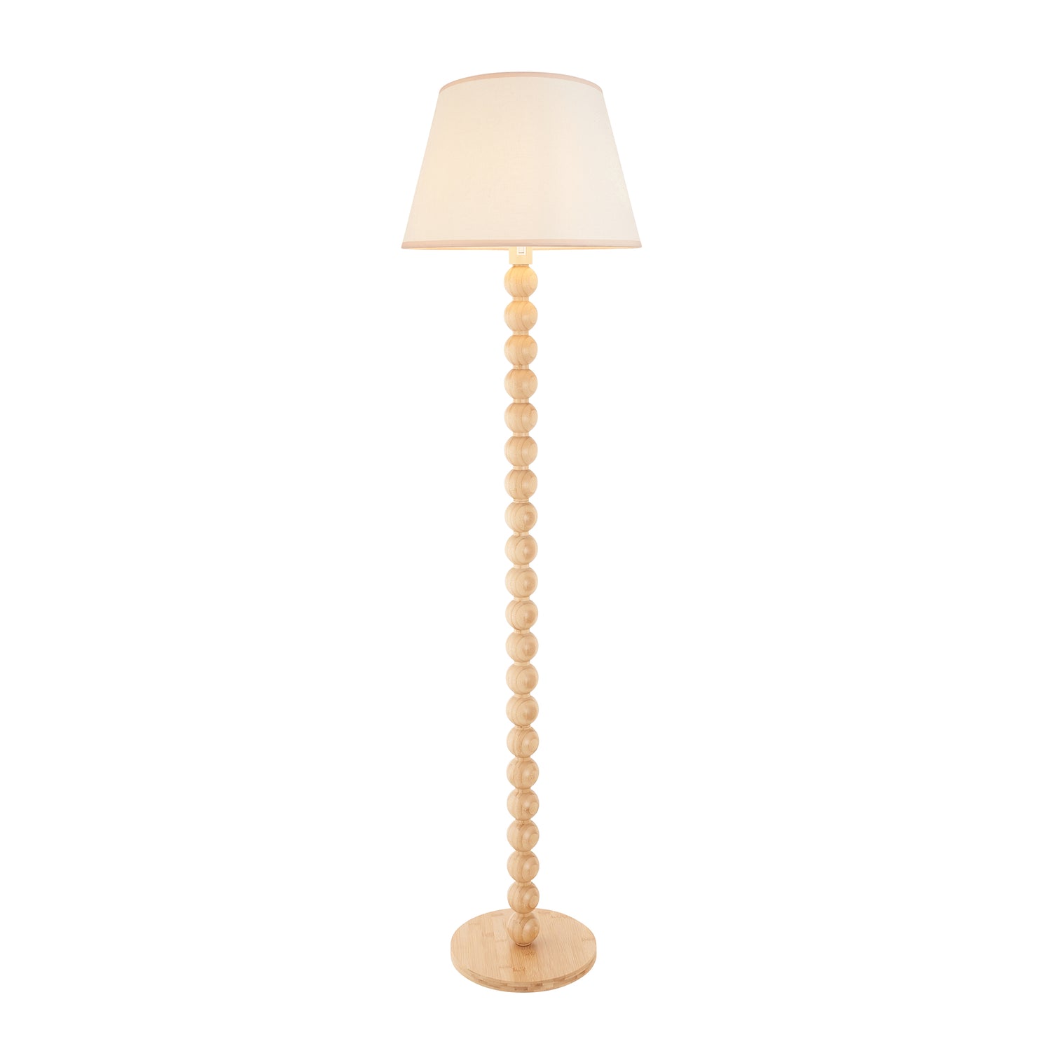 Cane & Ivy 40cm Vintage white shade - Comet Lighting