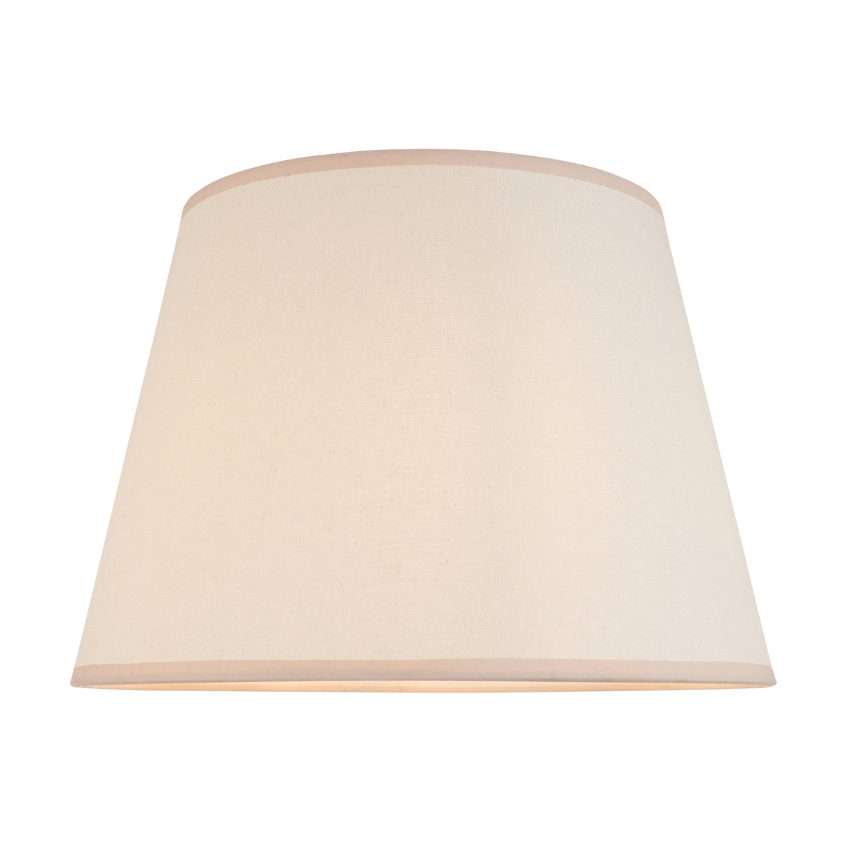 Cane & Ivy 40cm Vintage white shade - Comet Lighting