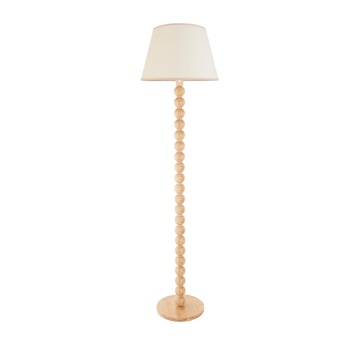 Cane & Ivy 40cm Vintage white shade - Comet Lighting