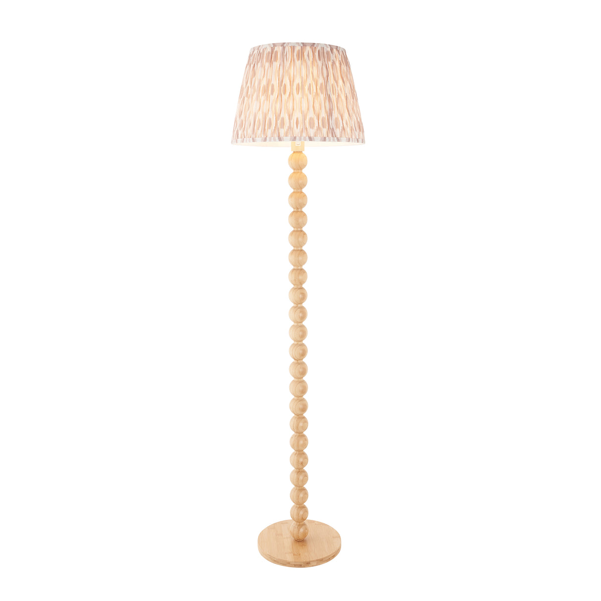 Cane & Ikat 40cm Neutral shade - Comet Lighting