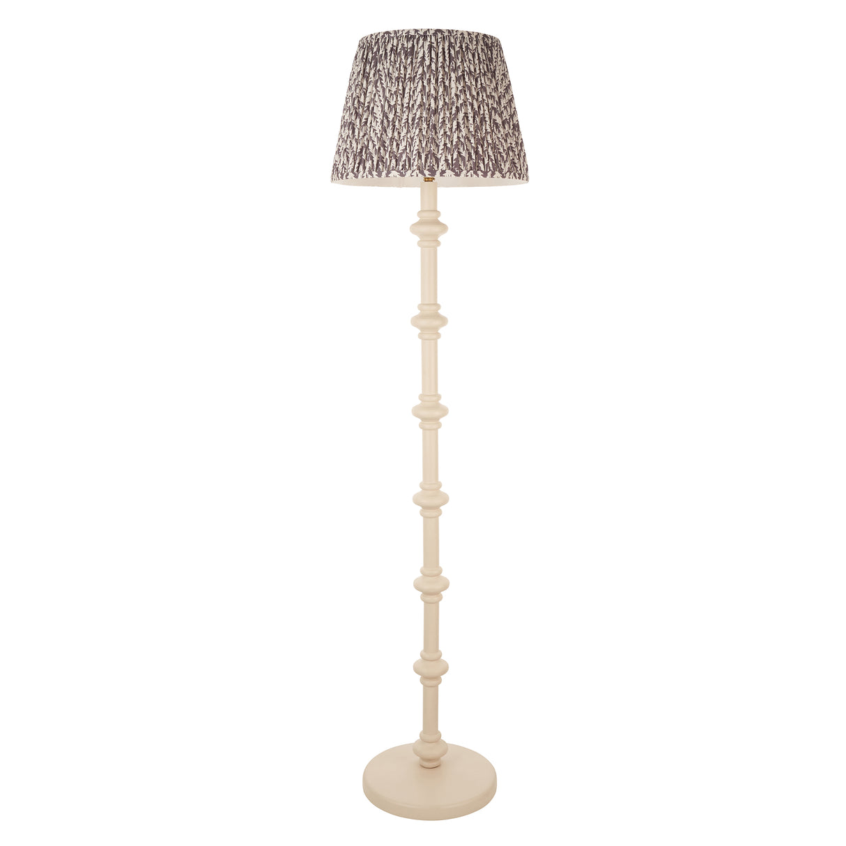 Carnaby & Leaf 40cm Pearl grey shade - Comet Lighting