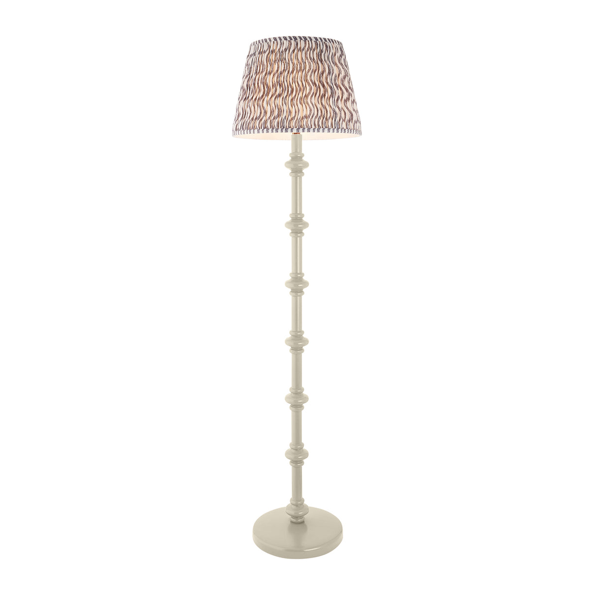 Carnaby & Ripple 40cm Pearl grey shade - Comet Lighting
