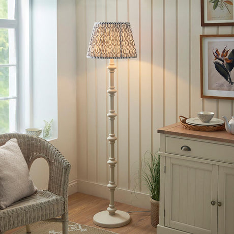 Carnaby & Ripple 40cm Pearl grey shade - Comet Lighting