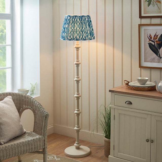 Carnaby & Ikat 40cm Marlin blue shade - Comet Lighting