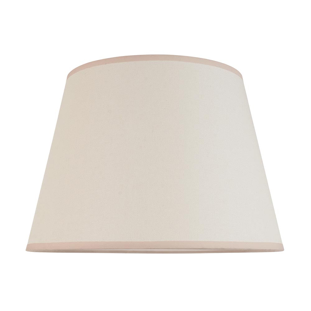 Carnaby & Ivy 40cm Vintage white shade - Comet Lighting