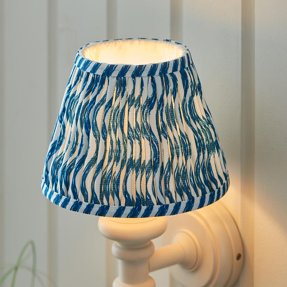 Carnaby & Ripple 20cm Marlin blue shade - Comet Lighting