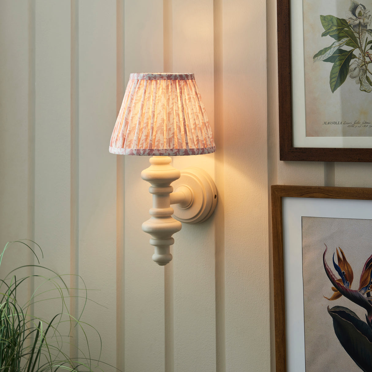 Carnaby & Leaf 20cm Peachy keen shade - Comet Lighting