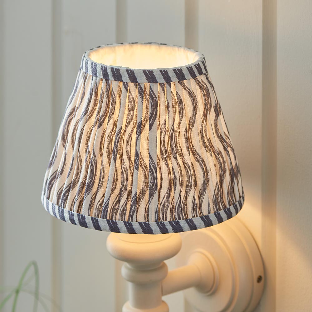 Carnaby & Ripple 20cm Pearl grey shade - Comet Lighting