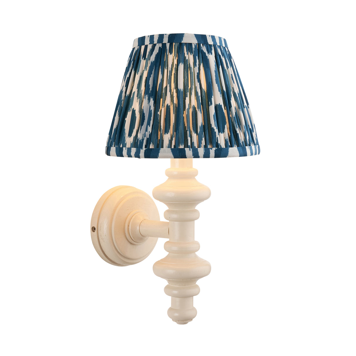 Carnaby & Ikat 20cm Marlin blue shade - Comet Lighting