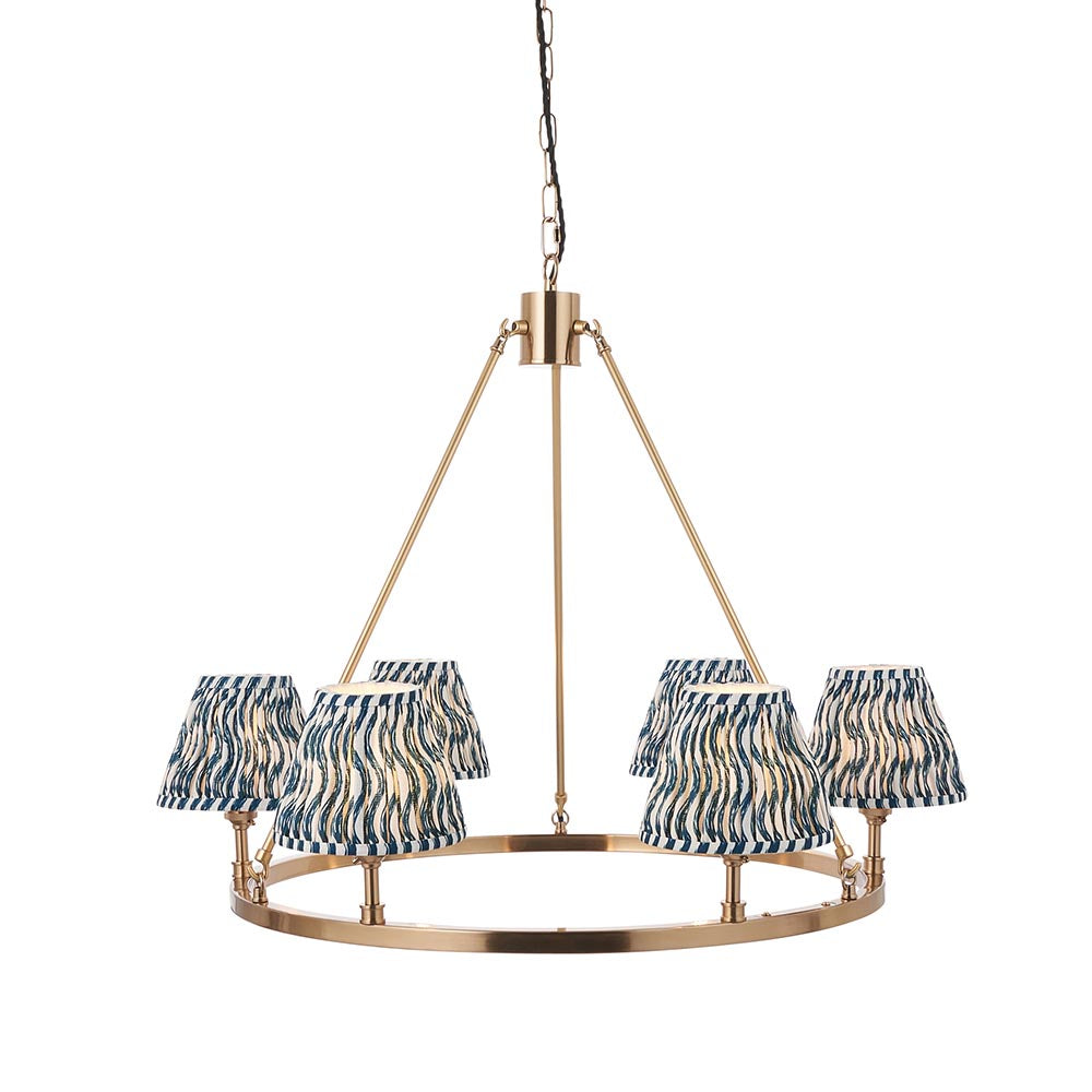 Chester & Ripple 16cm Marlin blue shade - Comet Lighting
