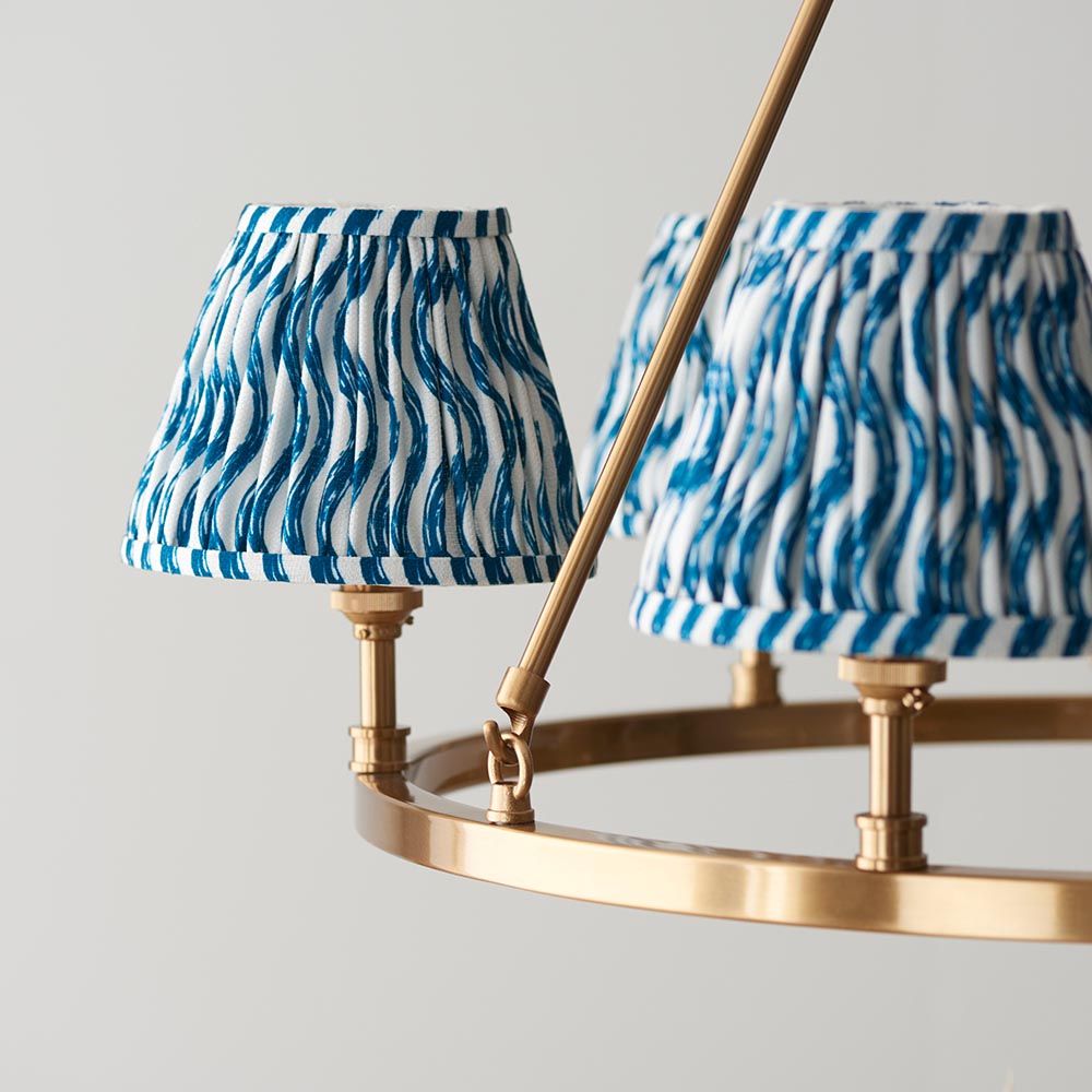 Chester & Ripple 16cm Marlin blue shade - Comet Lighting