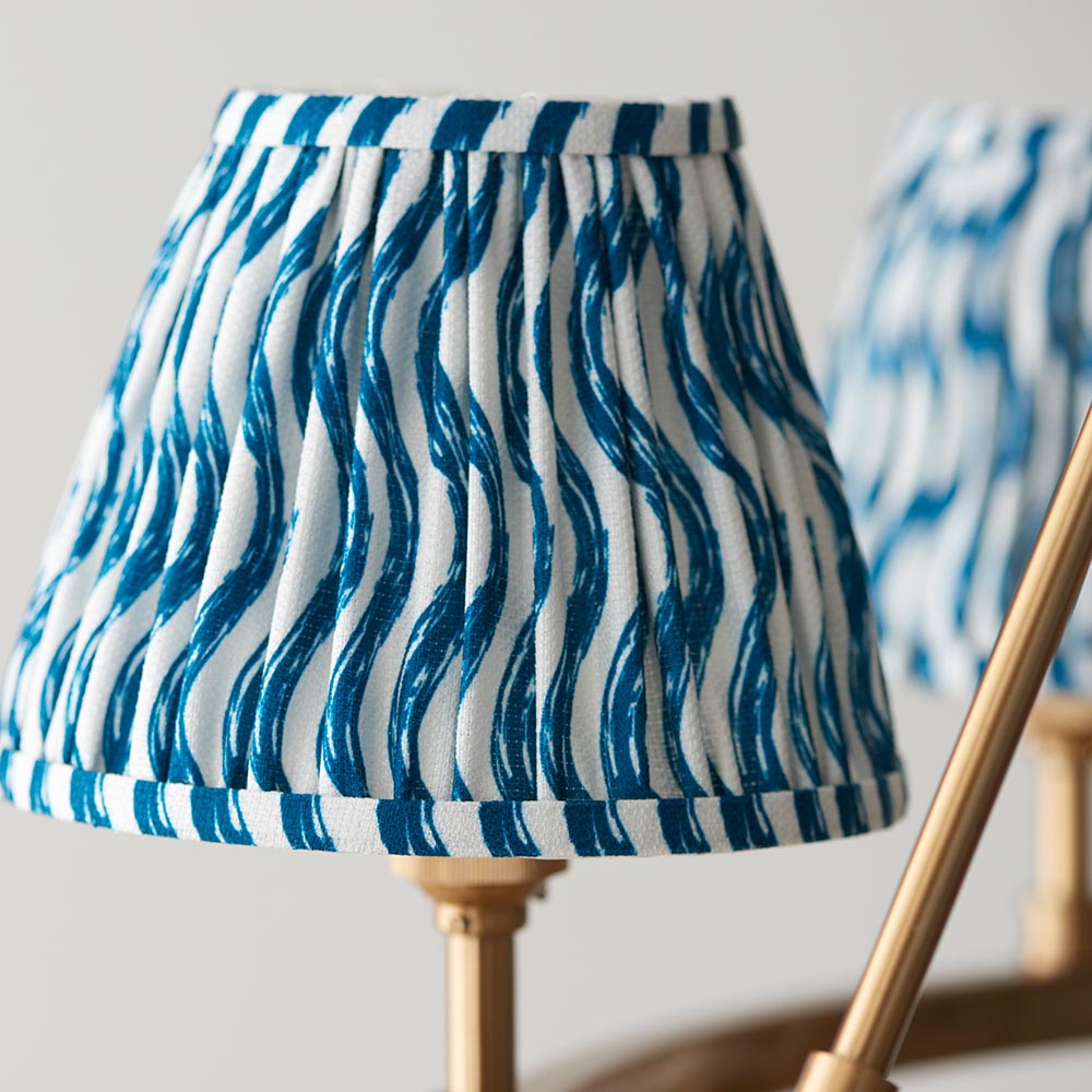 Chester & Ripple 16cm Marlin blue shade - Comet Lighting