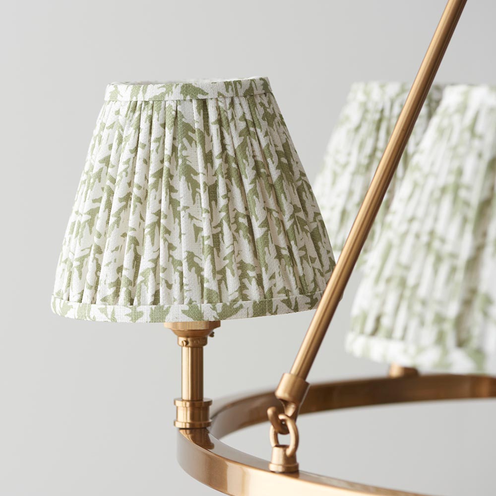 Chester & Leaf 16cm Herb garden green shade - Comet Lighting