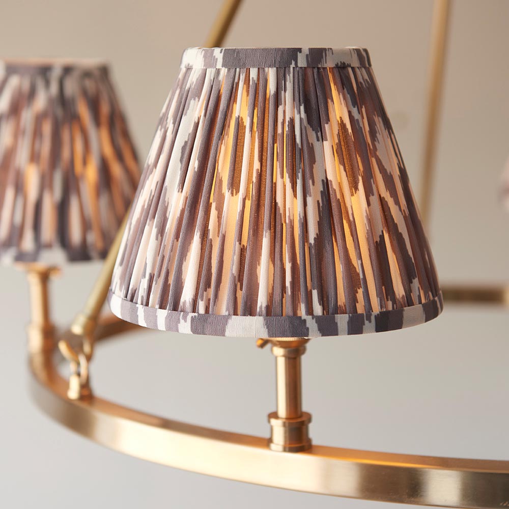 Chester & Ikat 16cm Pearl grey shade