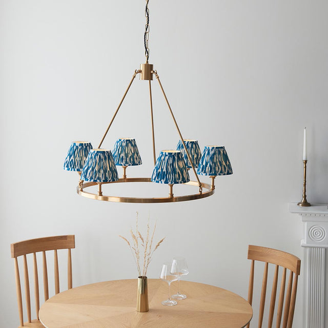 Chester & Ikat 16cm Marlin blue shade - Comet Lighting