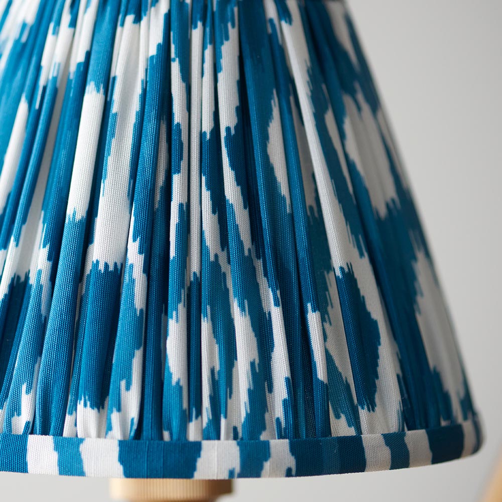 Chester & Ikat 16cm Marlin blue shade Chandelier - Comet Lighting