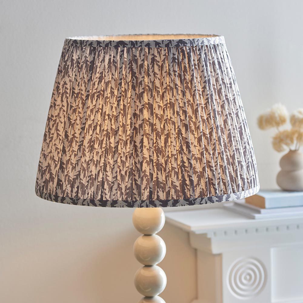Higgledy & Leaf 40cm Pearl grey shade - Comet Lighting
