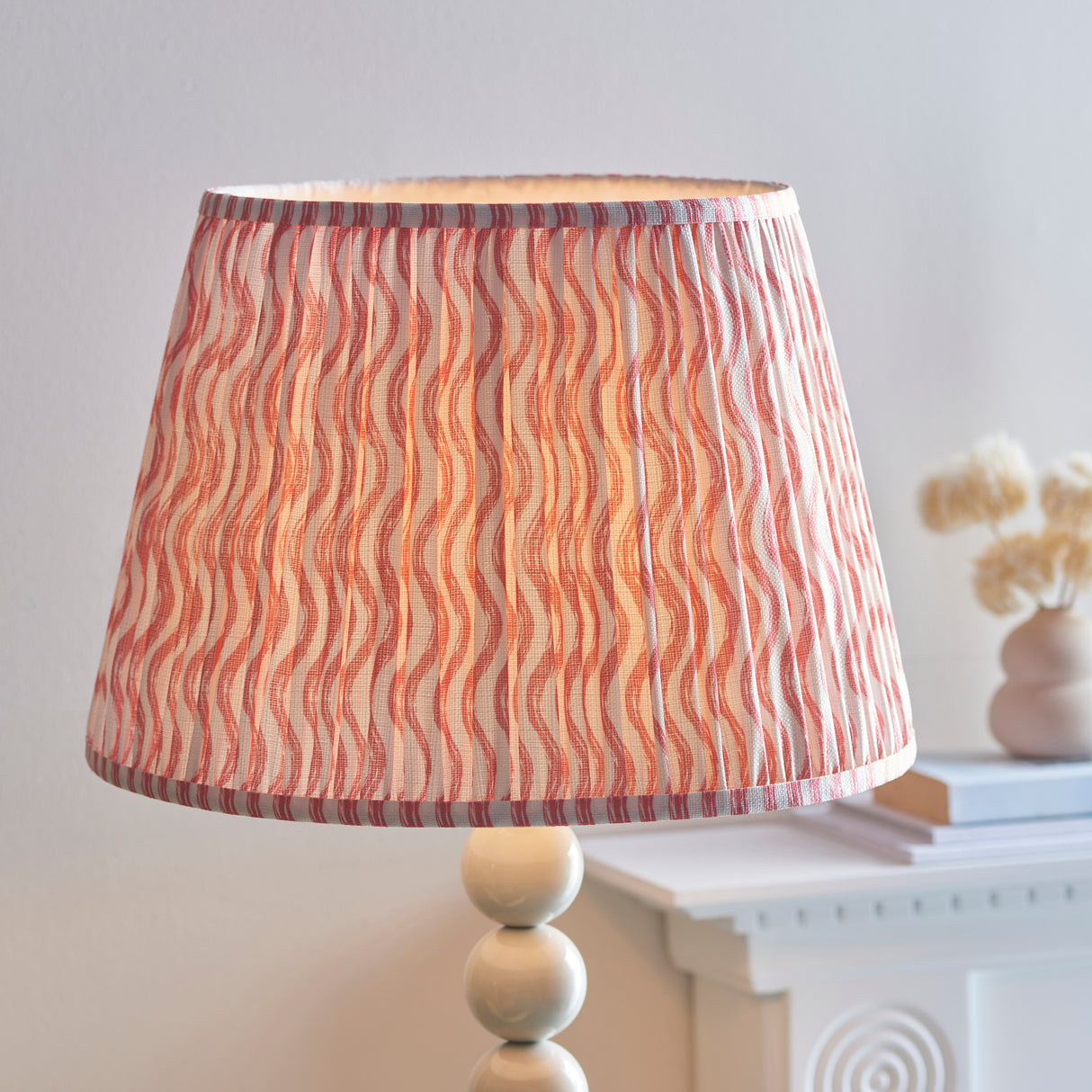 Higgledy & Ripple 40cm Coral pink shade - Comet Lighting