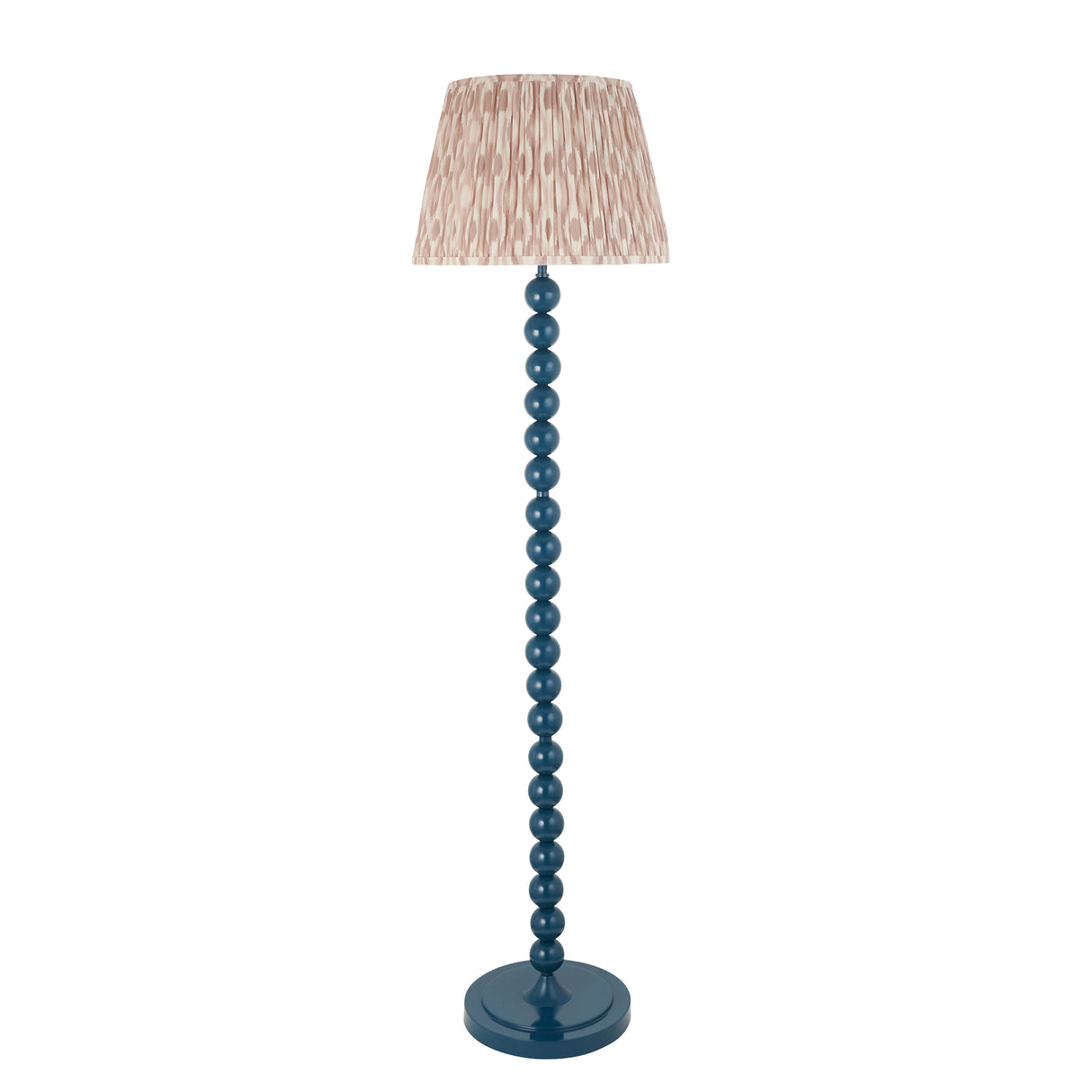 Gloss Blue Higgledy & Ikat 40cm Neutral shade - Comet Lighting