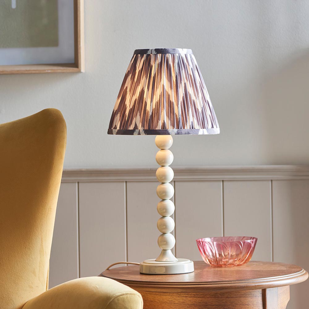 Higgledy & Zigzag 25cm Pearl grey shade - Comet Lighting