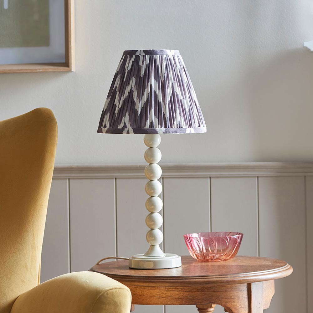 Higgledy & Zigzag 25cm Pearl grey shade - Comet Lighting