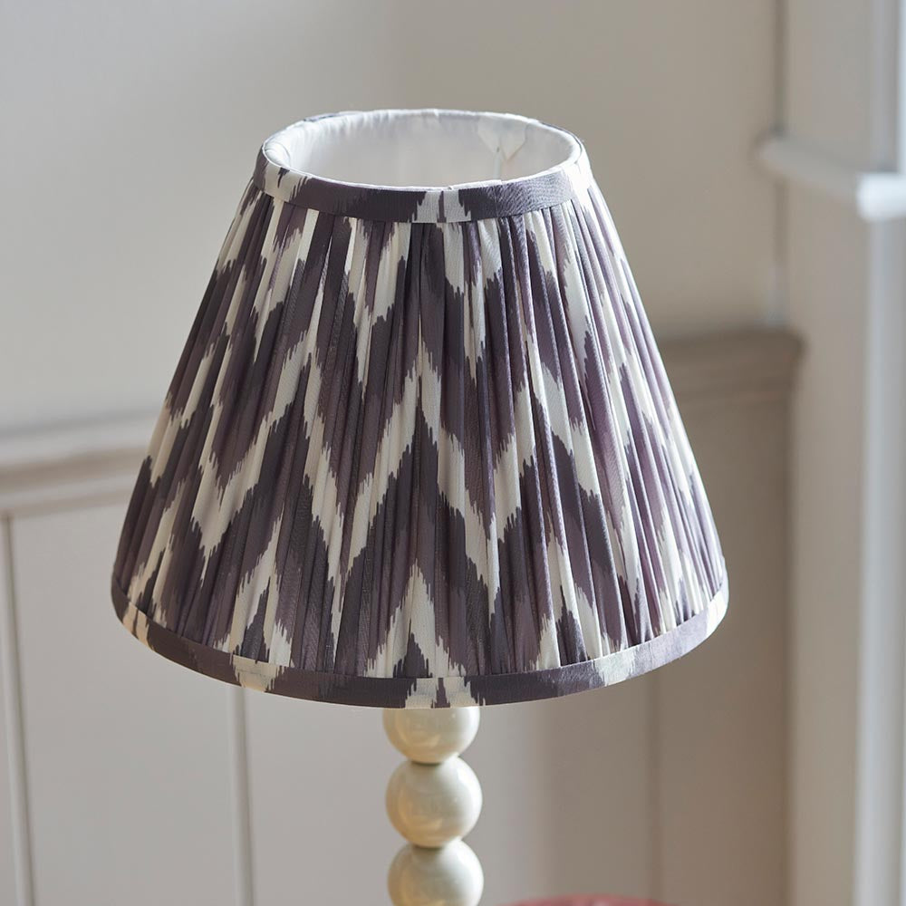 Higgledy & Zigzag 25cm Pearl grey shade - Comet Lighting