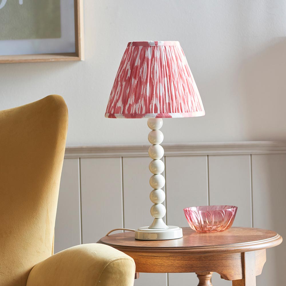 Higgledy & Ikat 25cm Coral pink shade - Comet Lighting