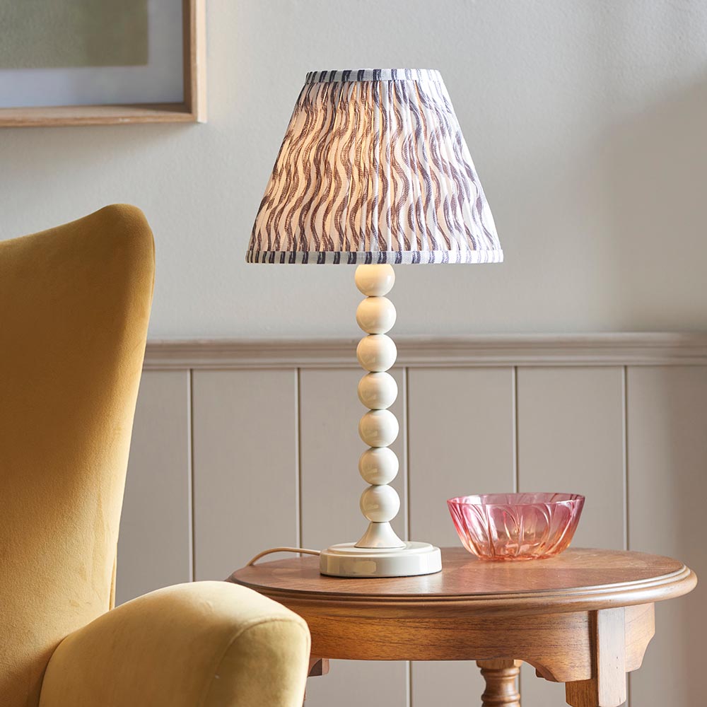 Higgledy & Ripple 25cm Pearl grey shade - Comet Lighting