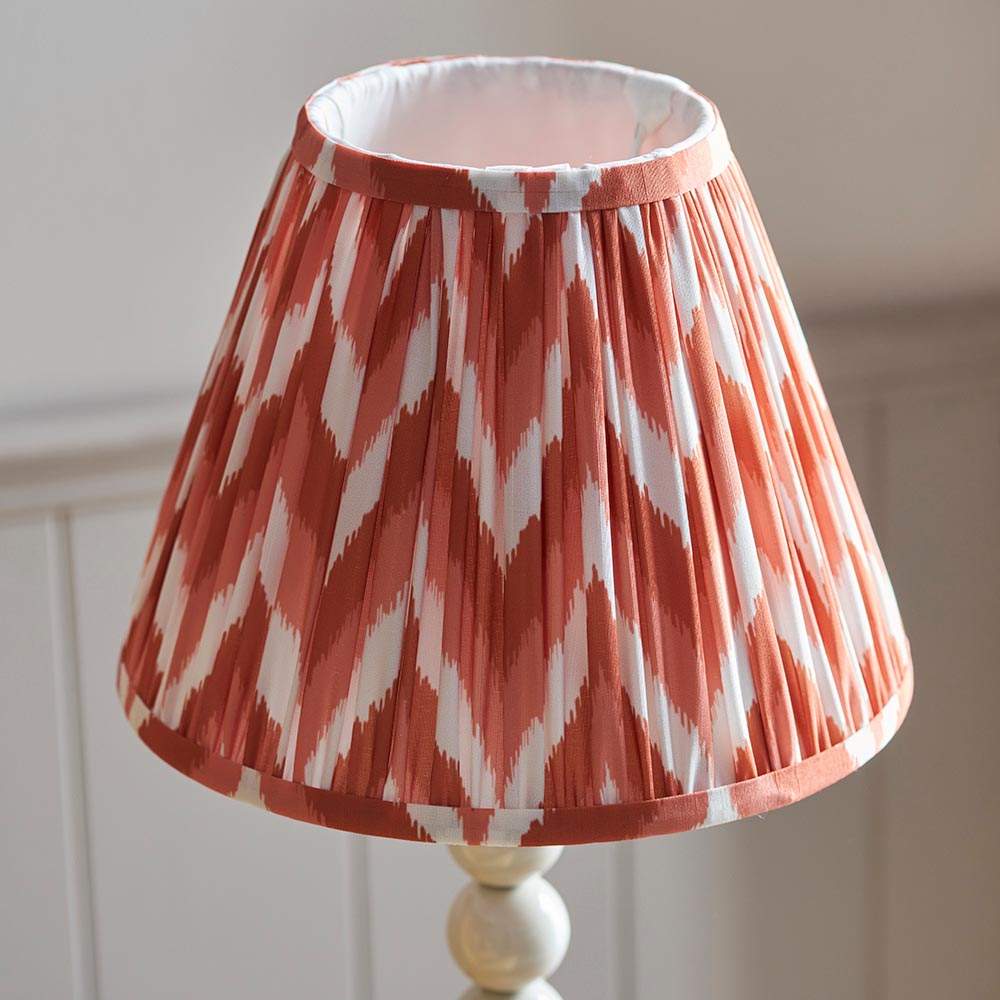 Higgledy & Zigzag 25cm Apricot orange shade - Comet Lighting