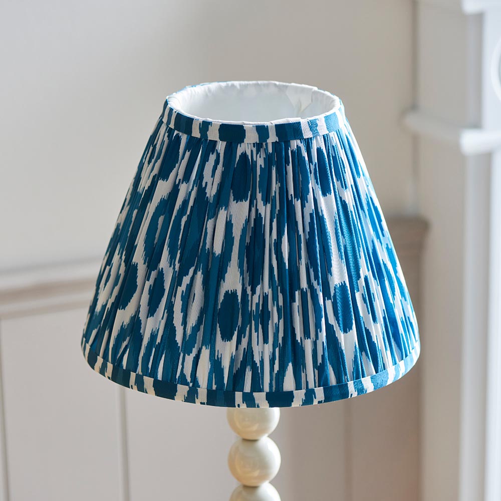 Higgledy & Ikat 25cm Marlin blue shade - Comet Lighting