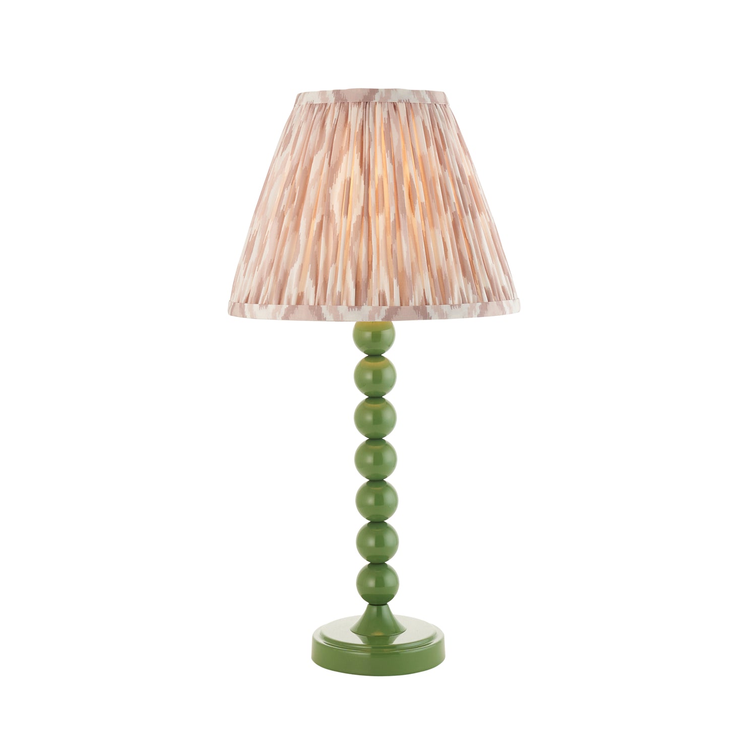 Gloss Green Higgledy & Ikat 25cm Neutral shade - Comet Lighting