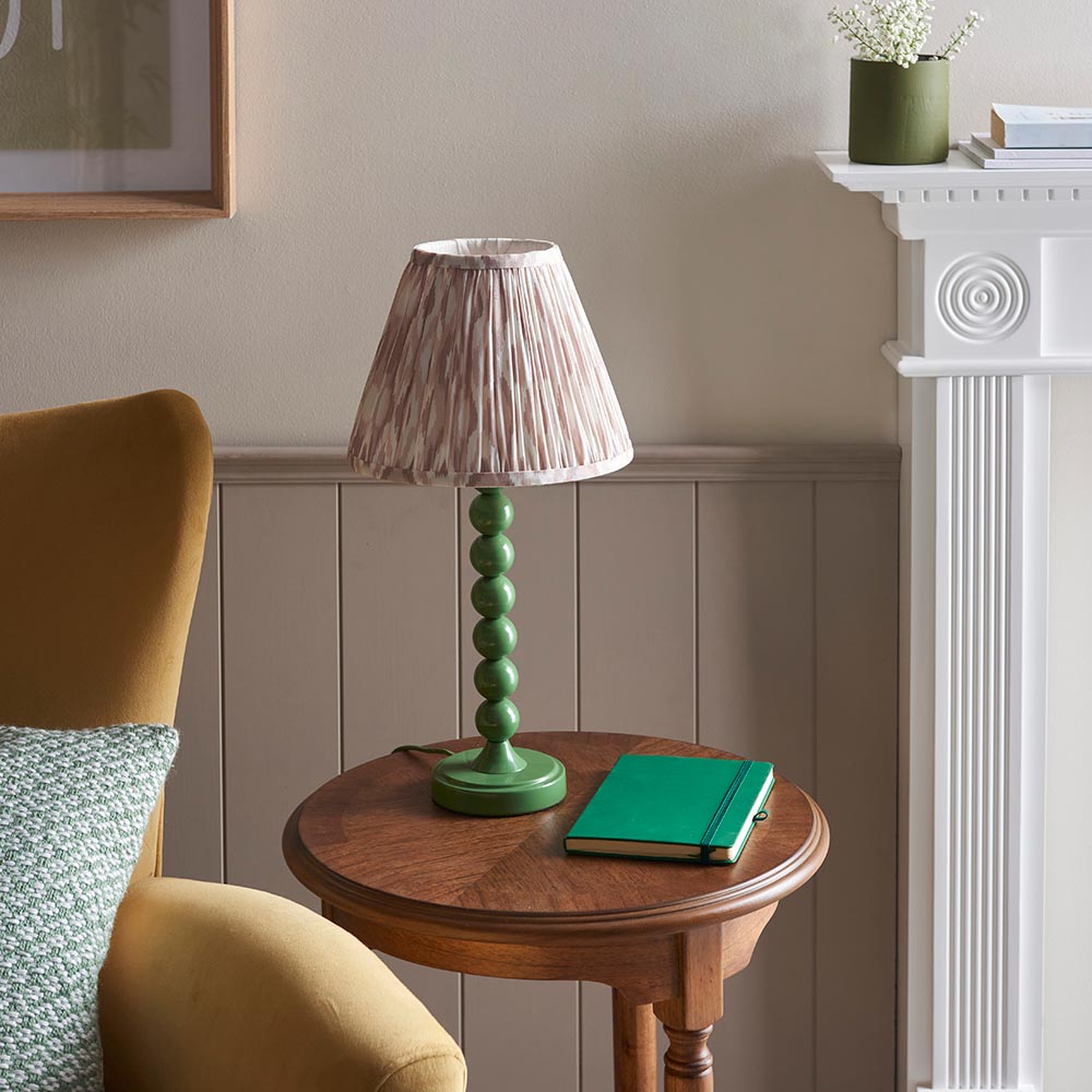 Gloss Green Higgledy & Ikat 25cm Neutral shade - Comet Lighting