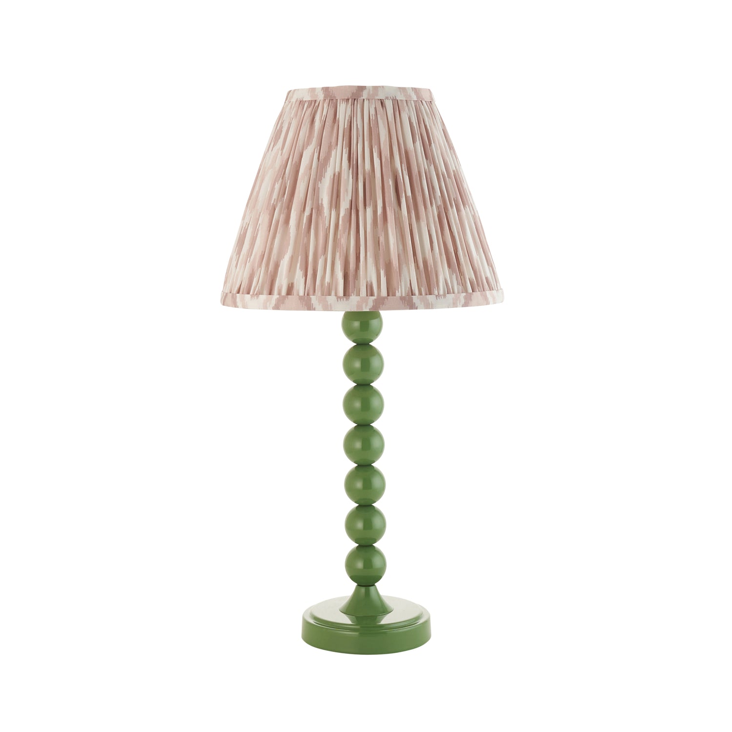 Gloss Green Higgledy & Ikat 25cm Neutral shade - Comet Lighting