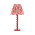 Gloss PinkHiggledy & Ikat 25cm Coral pink shade - Comet Lighting