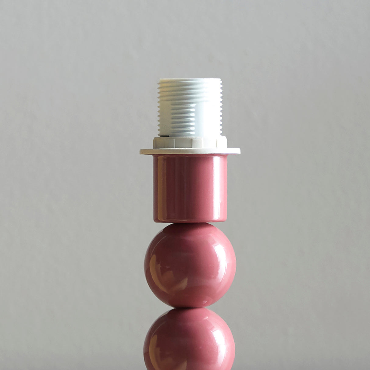 Gloss PinkHiggledy & Ikat 25cm Neutral shade - Comet Lighting