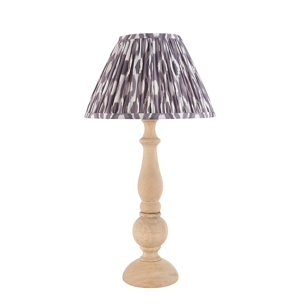 Hidcote & Ikat 30cm Pearl grey shade - Comet Lighting