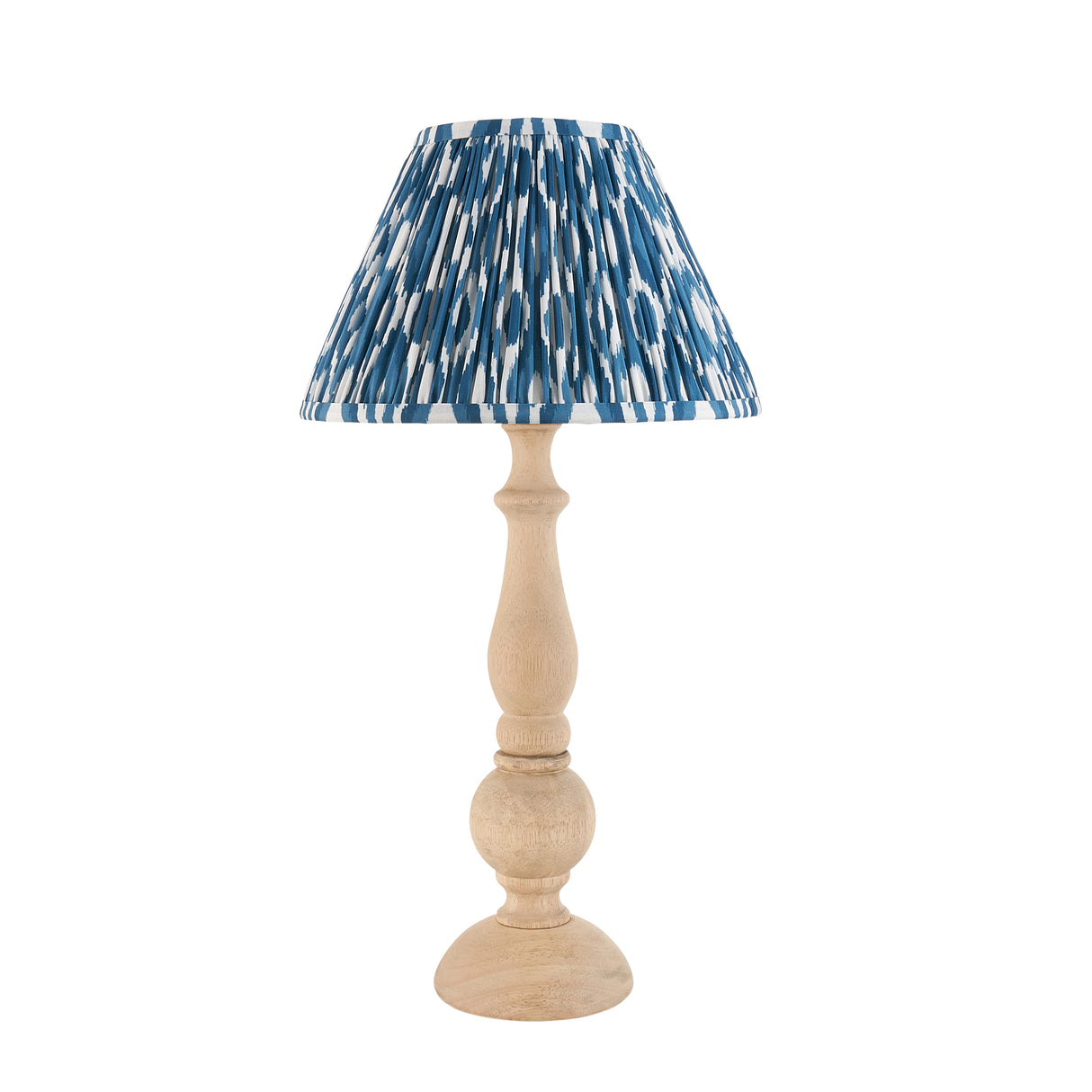 Hidcote & Ikat 30cm Marlin blue shade - Comet Lighting