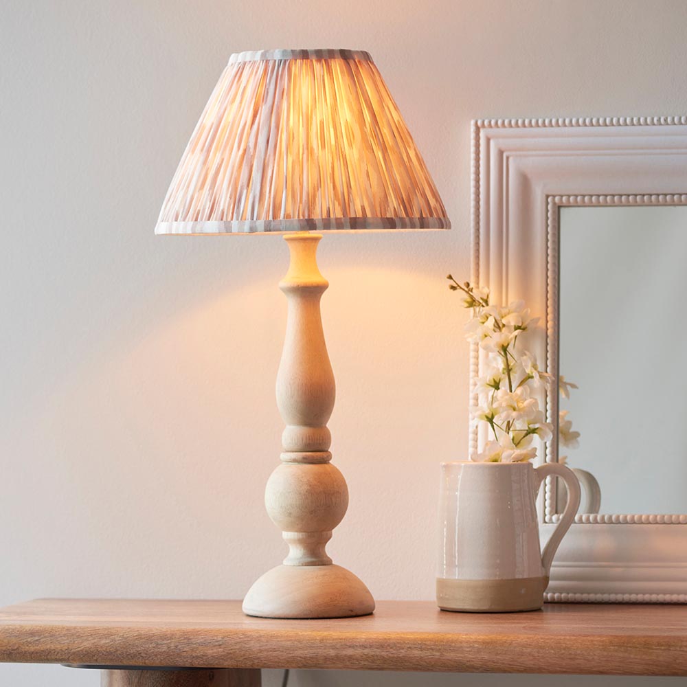 Hidcote & Ikat 30cm Neutral shade - Comet Lighting