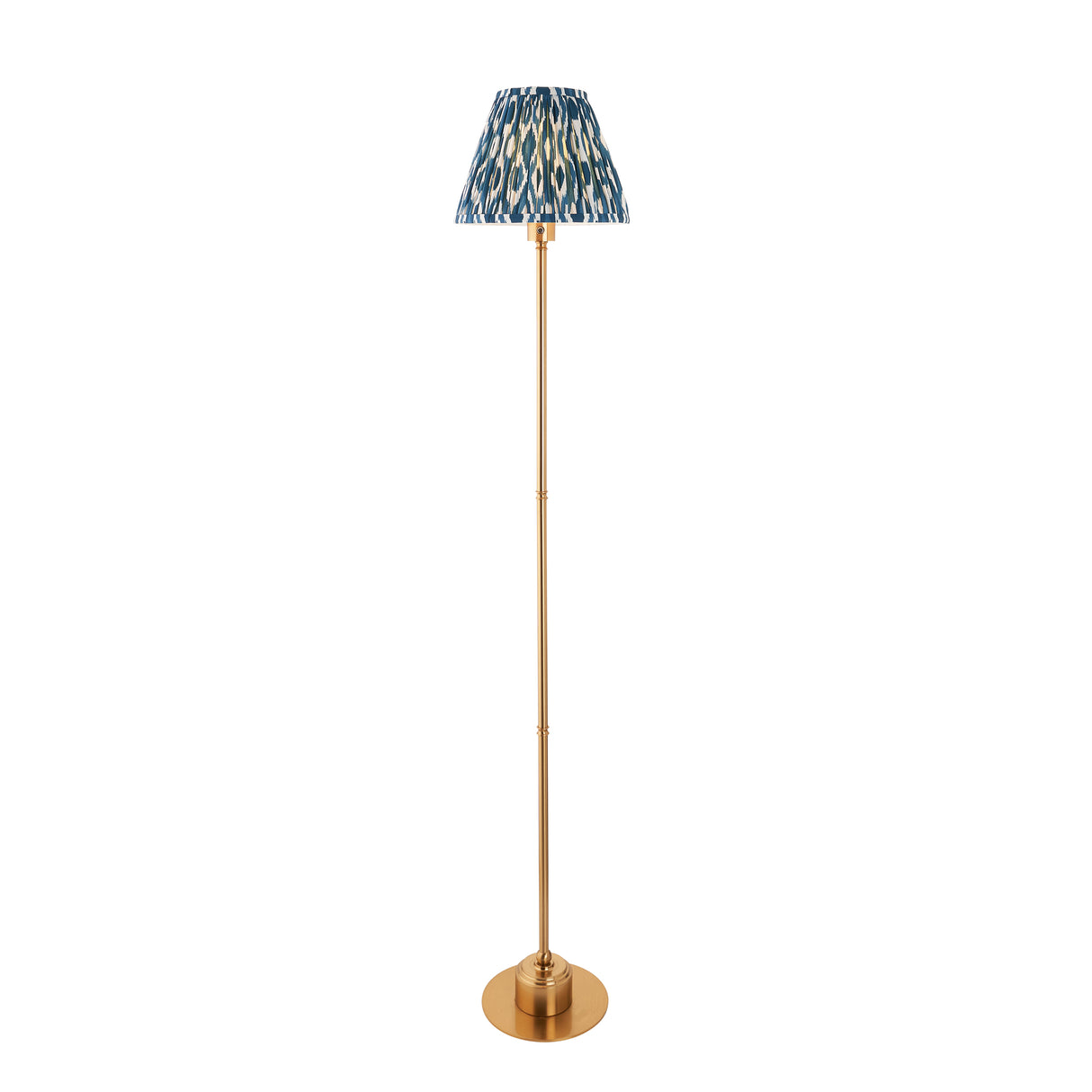 Burley Rechargeable & Ikat 25cm Marlin blue shade - Comet Lighting