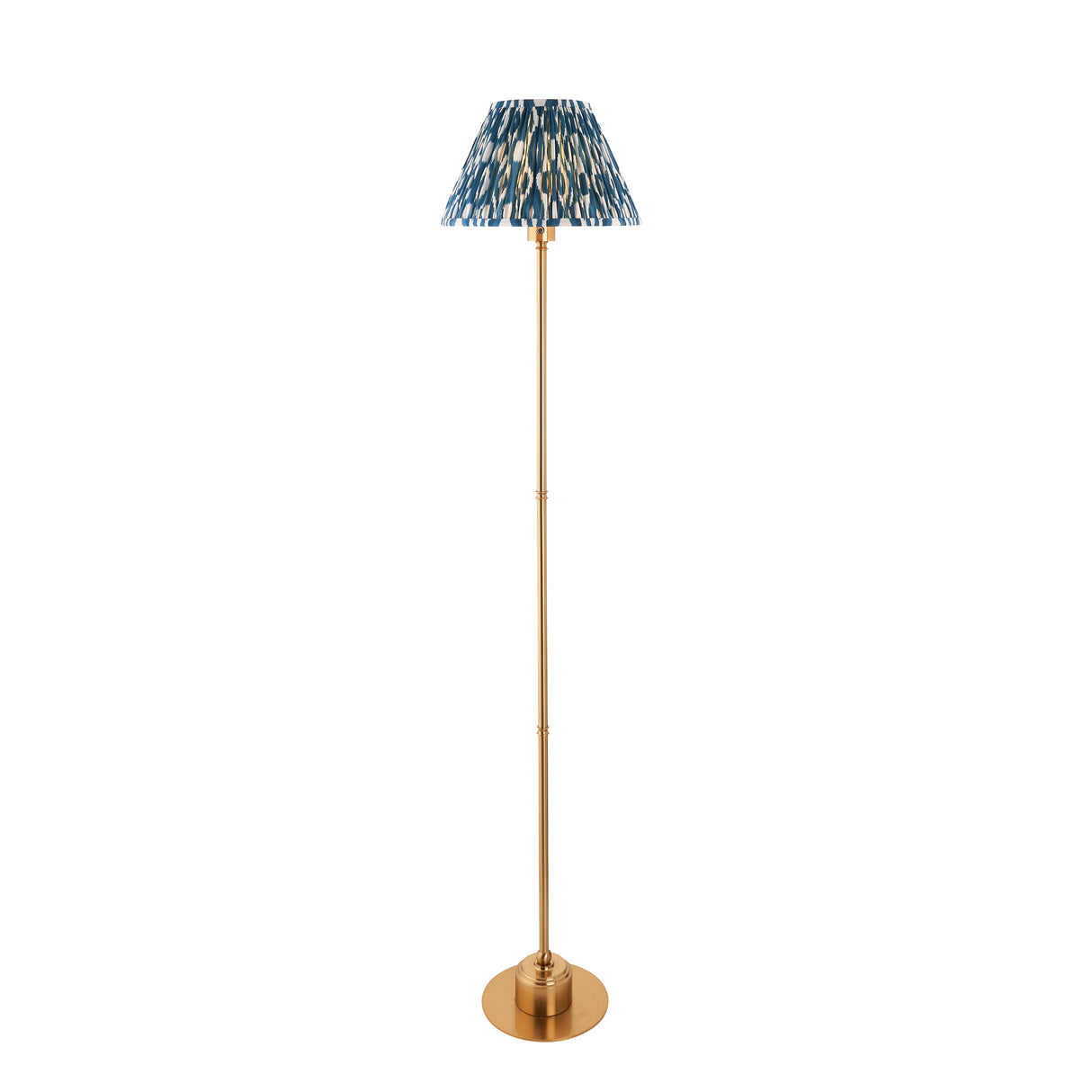 Burley Rechargeable & Ikat 30cm Marlin blue shade - Comet Lighting