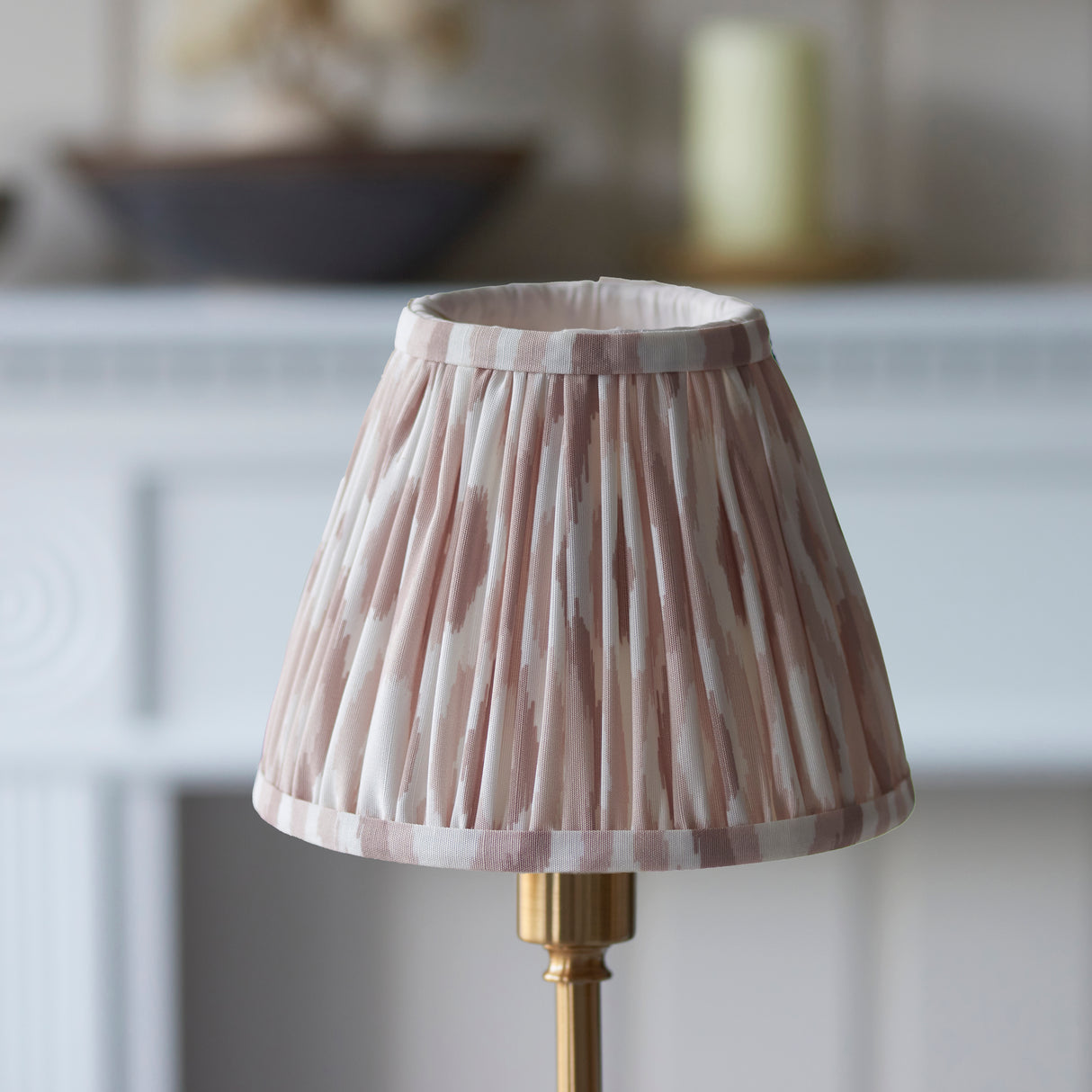 Burley Rechargeable & Ikat 16cm Neutral shade - Comet Lighting