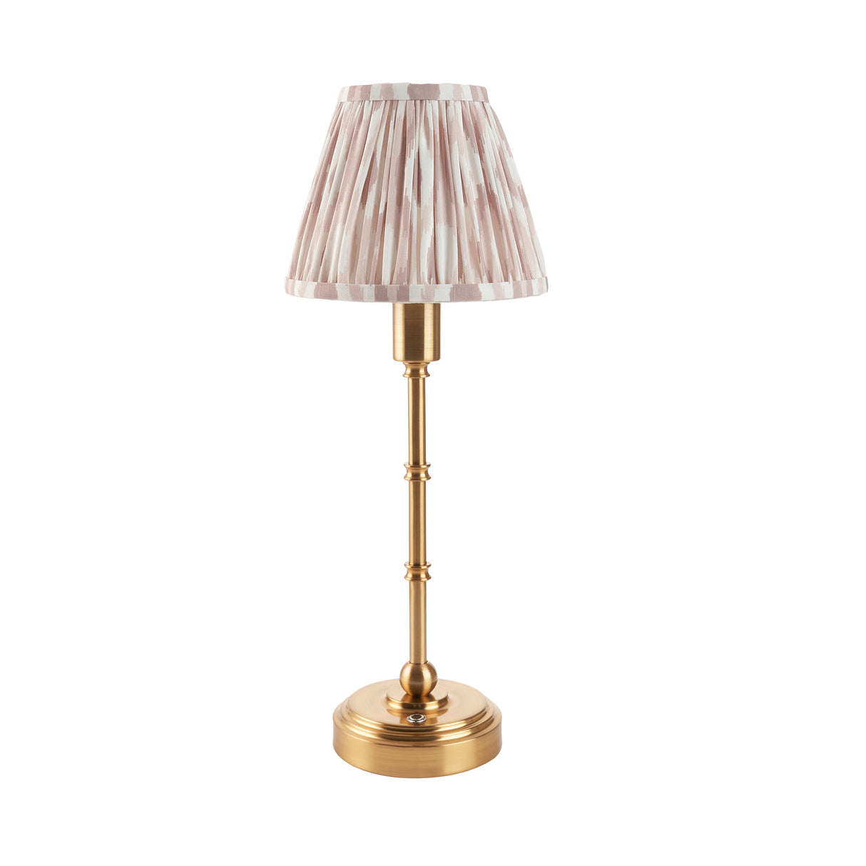 Burley Rechargeable & Ikat 16cm Neutral shade - Comet Lighting