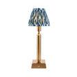 Trobridge Rechargeable & Ikat 16cm Marlin blue shade - Comet Lighting