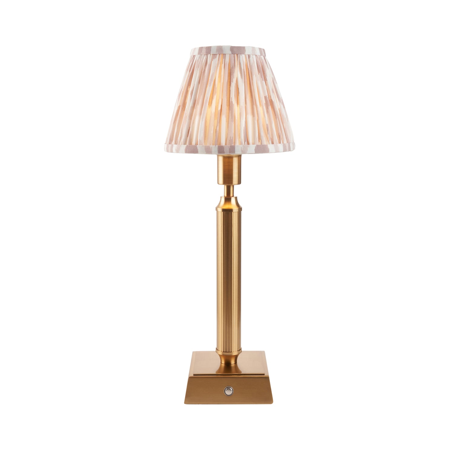 Trobridge Rechargeable & Ikat 16cm Neutral shade - Comet Lighting