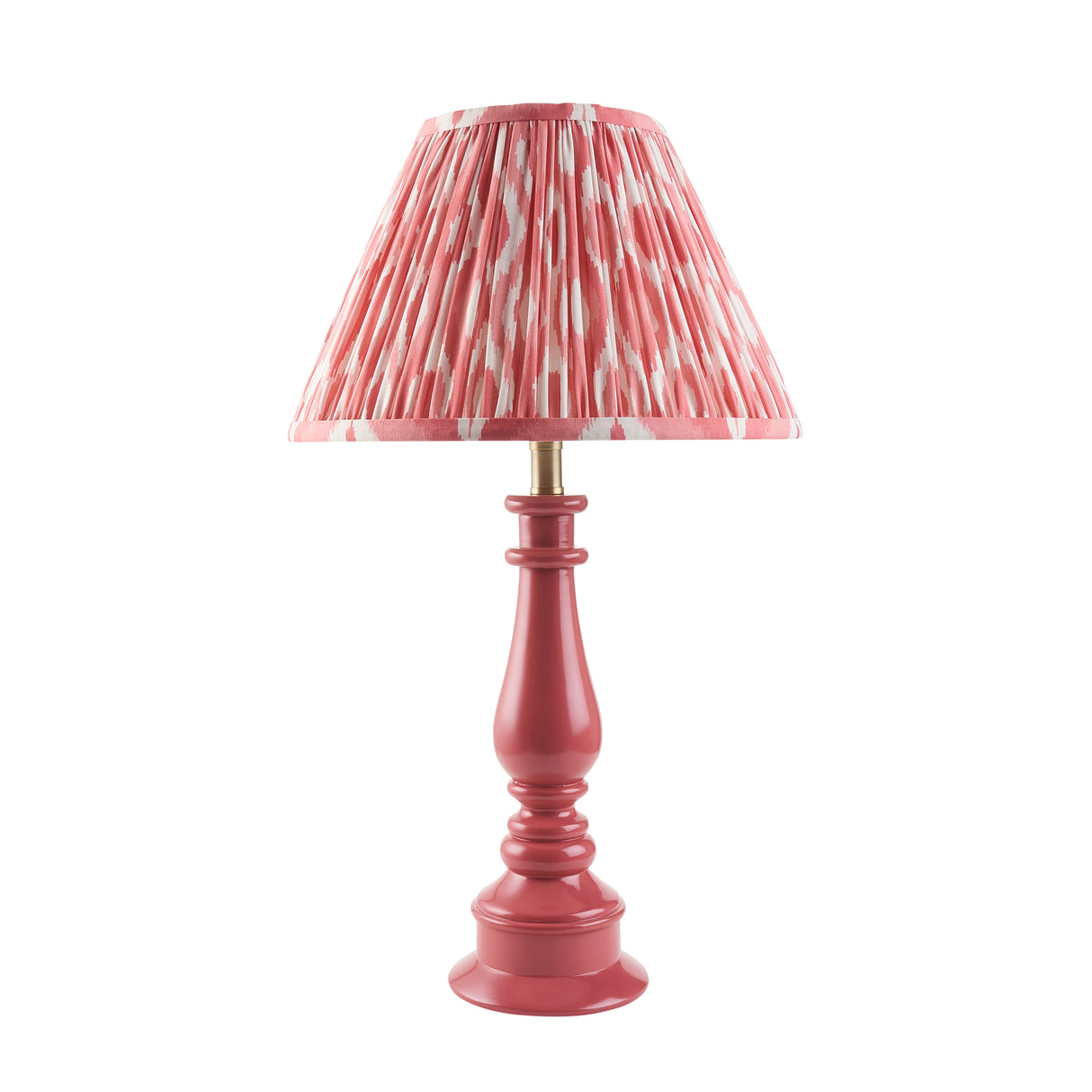 Myrtle & Ikat 30cm Coral pink shade