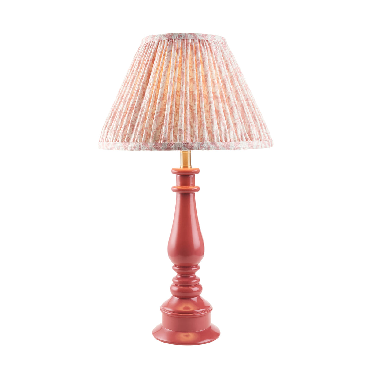 Myrtle & Leaf 30cm Peachy keen shade - Comet Lighting