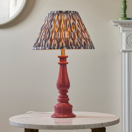 Myrtle & Ikat 30cm Pearl grey shade - Comet Lighting