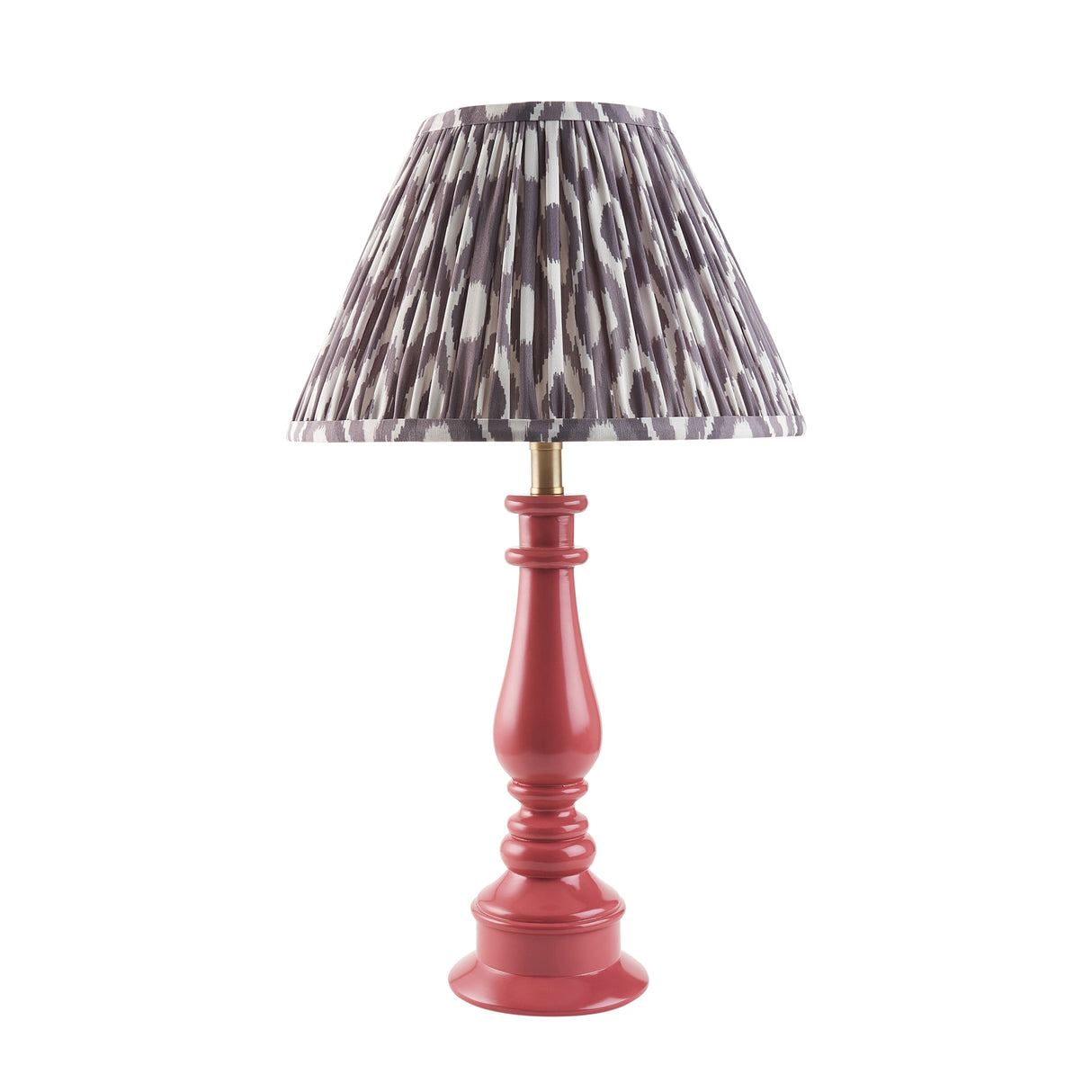 Myrtle & Ikat 30cm Pearl grey shade - Comet Lighting