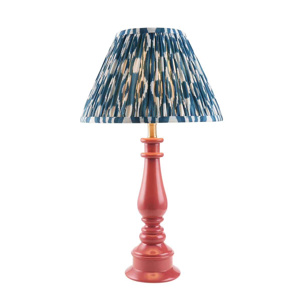 Myrtle & Ikat 30cm Marlin blue shade - Comet Lighting